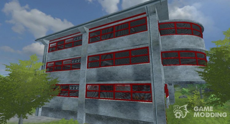 Garaje-aparcamiento en la final para Farming Simulator 2013