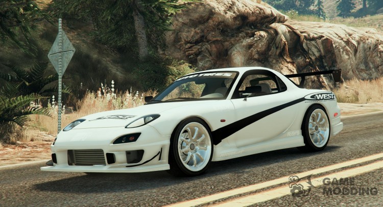 Mazda RX7 C-West 1.2 for GTA 5