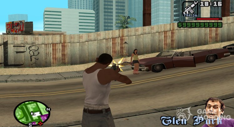 Toasty! - UMK3 Headshot para GTA San Andreas