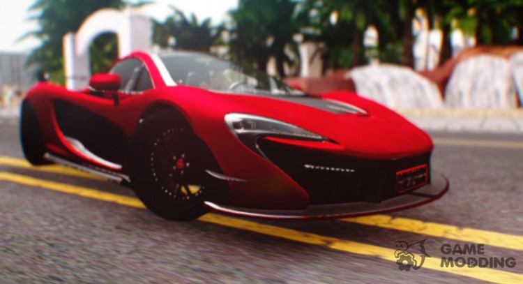 El McLaren P1 GSC para GTA San Andreas