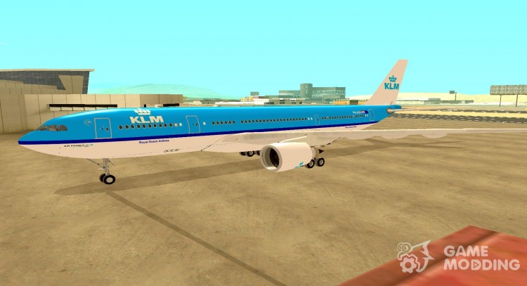 The Airbus A330-200 KLM Royal Dutch Airlines for GTA San Andreas