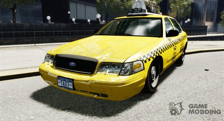 Ford Crown Victoria Raccoon City Taxi for GTA 4
