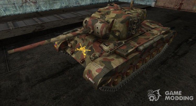 la piel de la M26 Pershing para World Of Tanks