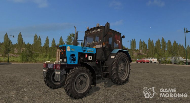 MTZ 82.1 Belarusian tuning version 2.3 for Farming Simulator 2017