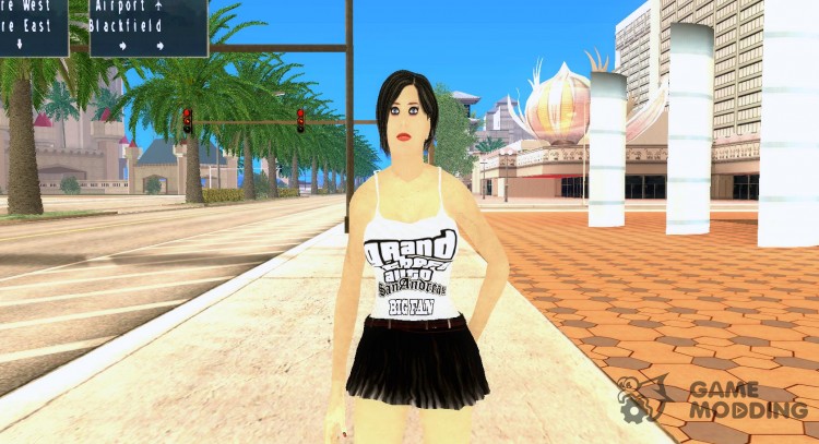 Kaileena big fan for GTA San Andreas