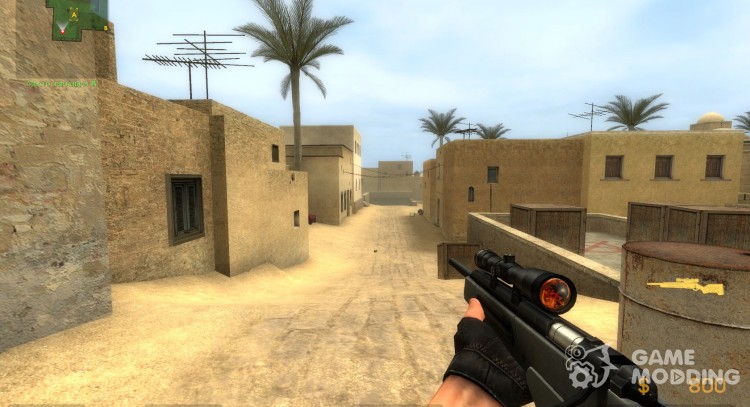 chrome Scout for Counter-Strike Source