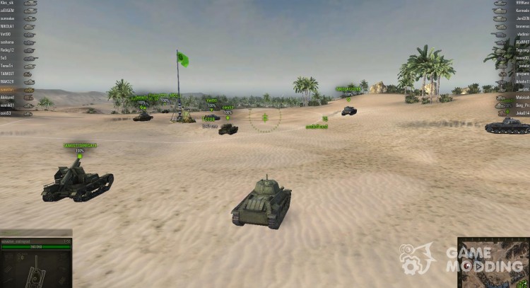 Minimalist sights for World Of Tanks