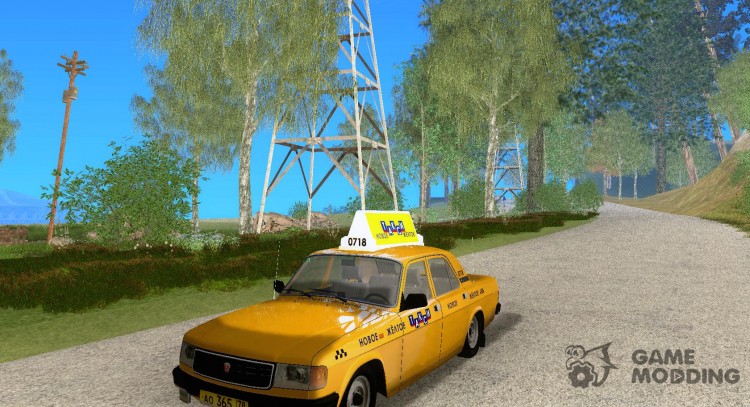 GAZ 31029 taxi (Cabbie) for GTA San Andreas