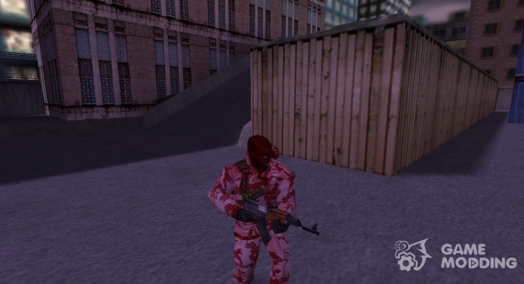Arctic Fire Skin for Counter Strike 1.6