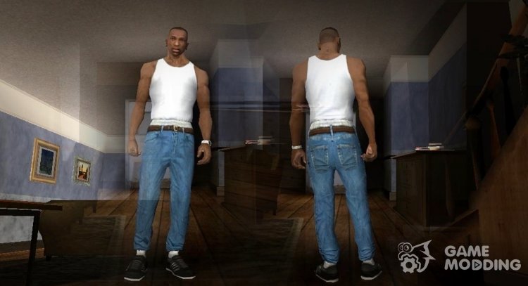 Blue Jeans for CJ for GTA San Andreas