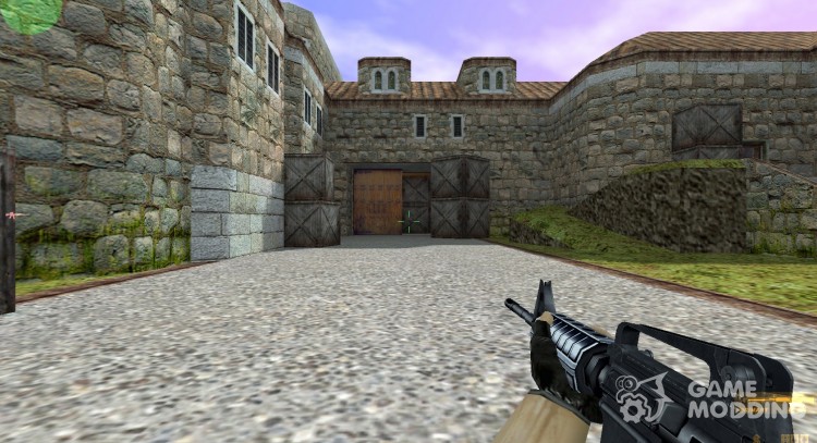 M4A1 стиль черный/белый для Counter Strike 1.6