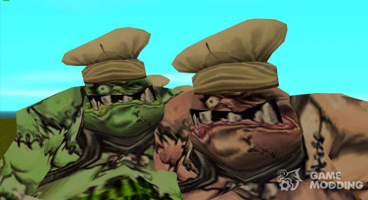 Carniceros de Warcraft III para GTA San Andreas