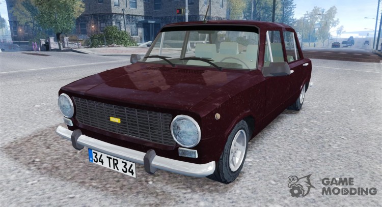 Fiat 124 for GTA 4