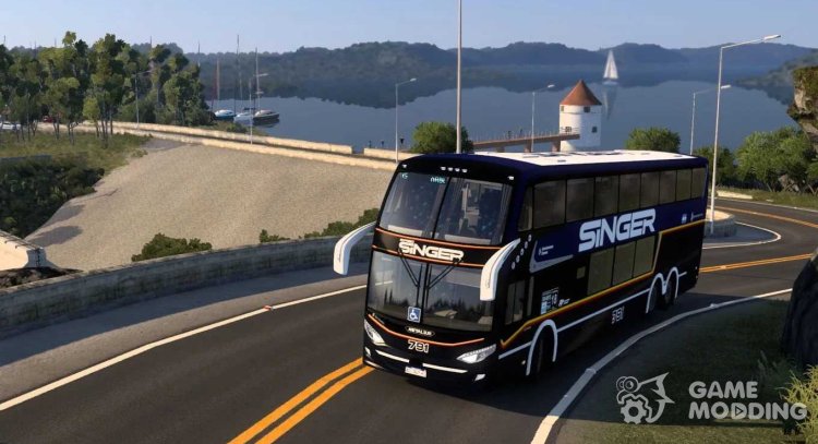 Автобус Metalsur Starbus 3 405 для Euro Truck Simulator 2