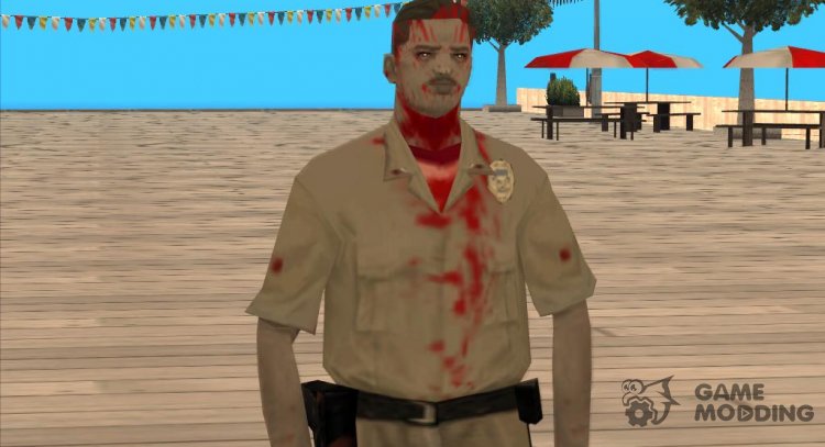 Zombie lvpd1 для GTA San Andreas