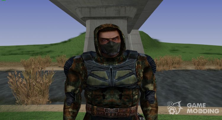 A member of the group Death Squad of S. T. A. L. K. E. R V. 4 for GTA San Andreas