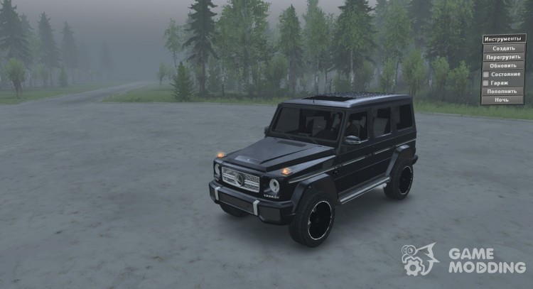 Mercedes-Benz G-65 AMG for Spintires 2014