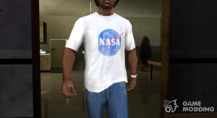 NASA T-Shirt для GTA San Andreas