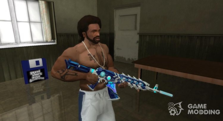 CrossFire's AK47 Broken Ice для GTA San Andreas