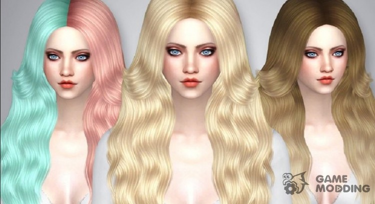 Hairstyle Lavender for Sims 4