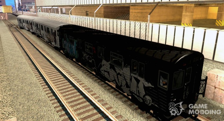 GTA IV Enterable Train для GTA San Andreas