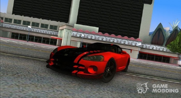 Dodge Viper SRT-10 ACR для GTA Vice City
