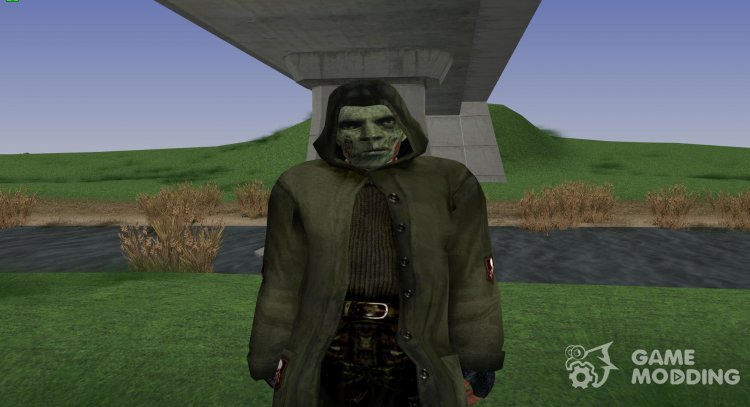 A member of the group Dark stalkers from S. T. A. L. K. E. R V. 23 for GTA San Andreas