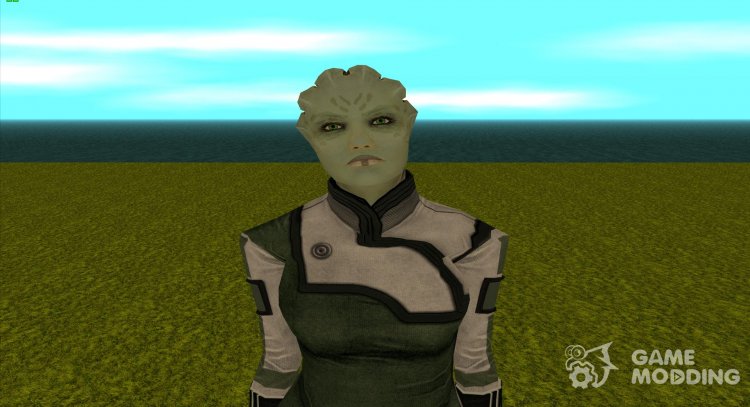 Shiala from Mass Effect 2 for GTA San Andreas