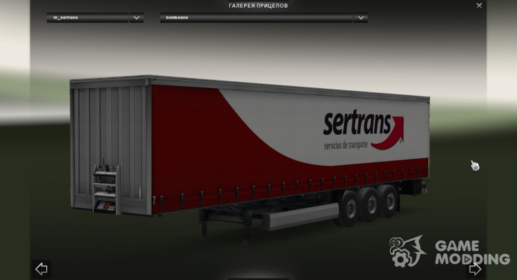 Sertrans Trailer для Euro Truck Simulator 2