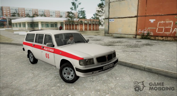 GAZ 310221 Volga medical service for GTA San Andreas