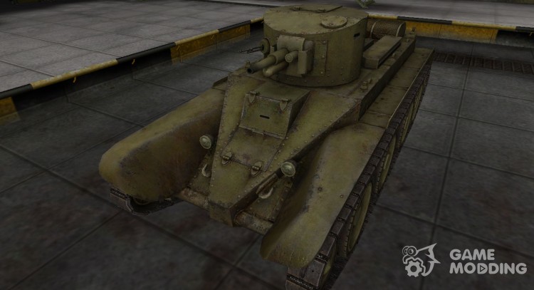 La piel de bt-2 en расскраске 4БО para World Of Tanks