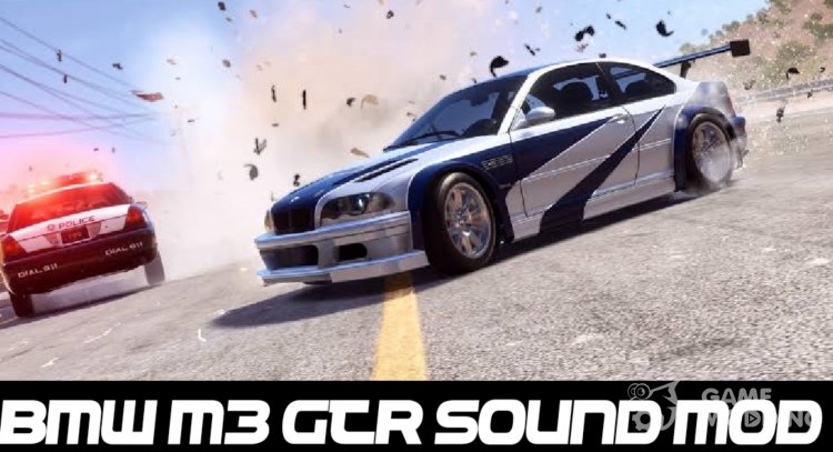 BMW M3 GTR Sound Mod for GTA San Andreas