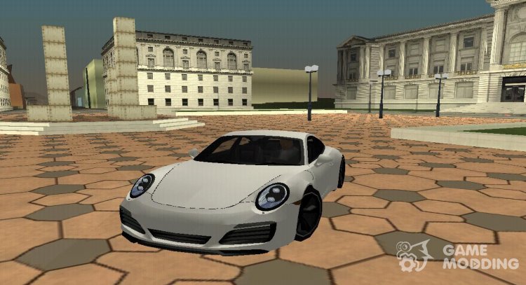 Porsche 911 Turbo S 2016 Lowpoly for GTA San Andreas