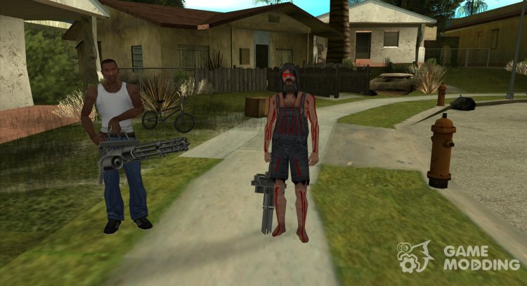 Maniac con minigans para GTA San Andreas