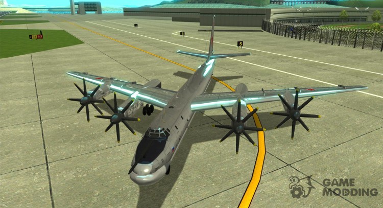 Ту-95 для GTA San Andreas