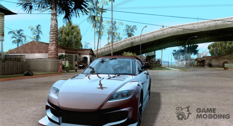 Mazda RX8 estilo de Slipknot para GTA San Andreas