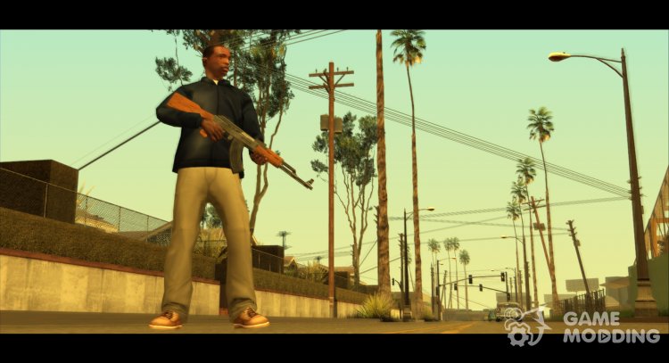Анимации из GTA IV для GTA San Andreas
