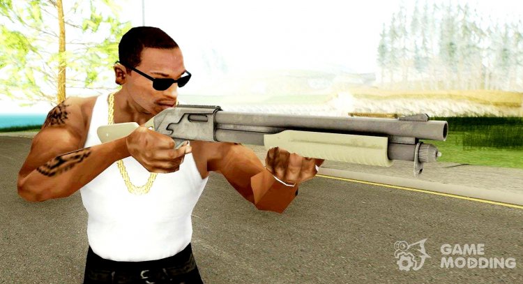 Ремингтон 870 От Охоты Вниз Фримена для GTA San Andreas