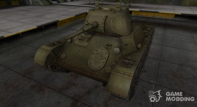 Skin for t-127 in rasskraske 4BO for World Of Tanks