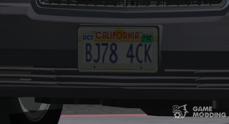 Real 90s License Plates v1.0 for GTA San Andreas