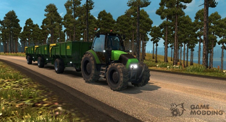 Tractor-trailer for Euro Truck Simulator 2