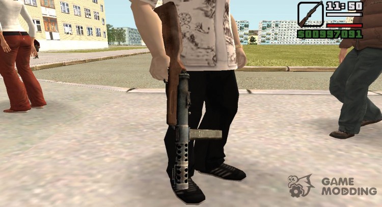 MP18 from Battlefield 1942 para GTA San Andreas