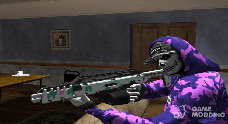 GTA Online: Special Carbine mk.2 Custom для GTA San Andreas
