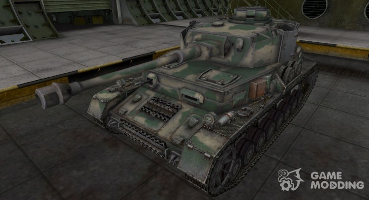 Скин для немецкого танка PzKpfw IV hydrostat. для World Of Tanks