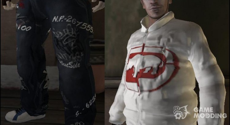 Новые джины и куртка от Ecko для GTA 4