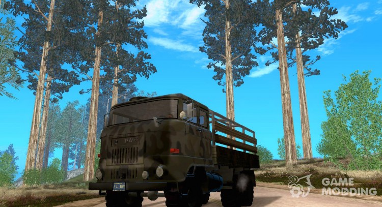 IFA 6 x 6 Army Truck for GTA San Andreas