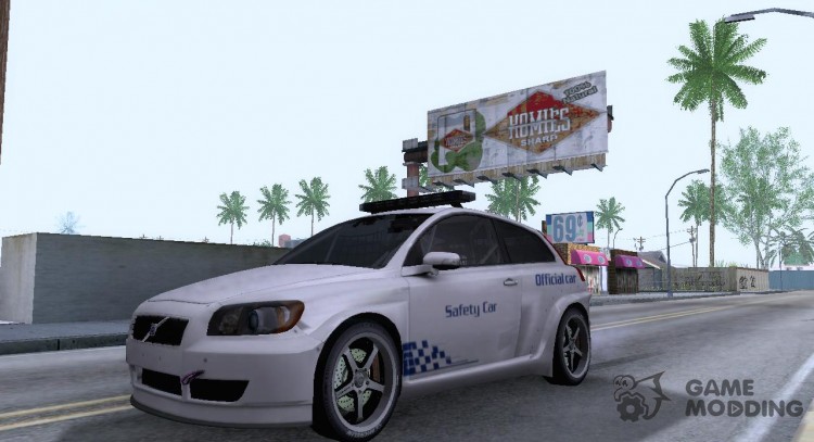 Volvo c30 Safety Car STCC for GTA San Andreas