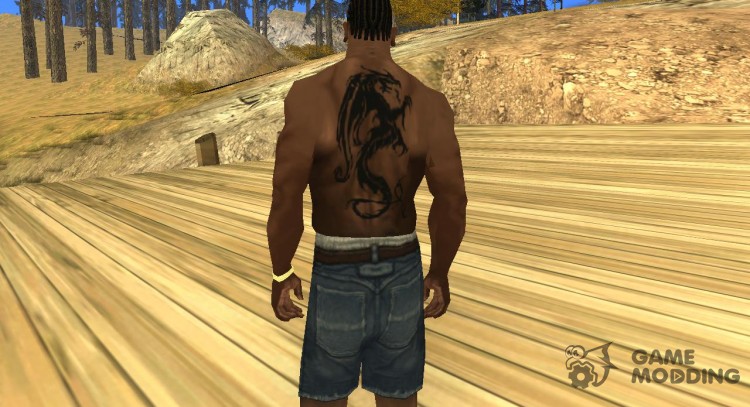 Dragon Tattoo for GTA San Andreas