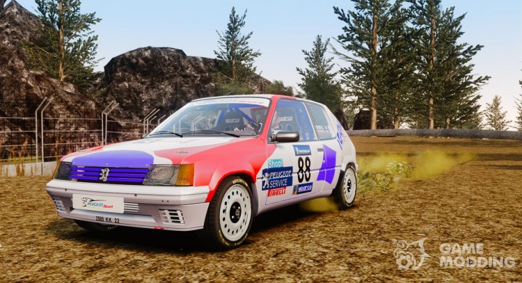Peugeot 205 Rally para GTA 4