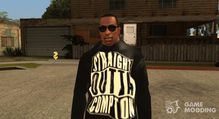 Толстовка Straight Outta Compton для GTA San Andreas